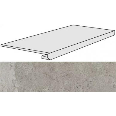 742254 La Roche Grey Gradino 33x120x3 0
