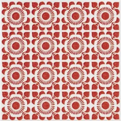 WW51M1 Red On White Wonder 1 20x20 0