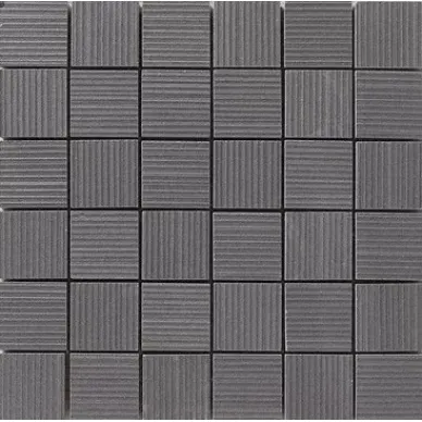 Lava Negro Rigato Mosaico 5x5 29.75x29.75 0