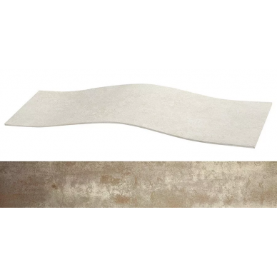 Nanocorten Copper Lappato Curve-15 14.75x59 0