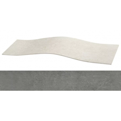 Nanoevolution Anthracite Striato Curve-15 14.75x59 0