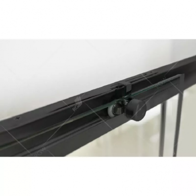 Шторка для ванной RGW Screens SC-43B (34114312-14) 120х160 см, черный профиль/прозрачное стекло 3