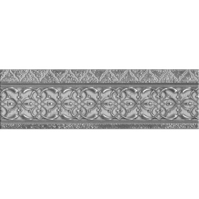 Alhambra Silver Cenefa 9x29.75 0