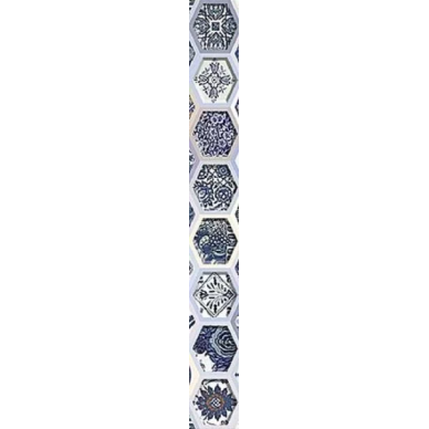 Navarra Border Indigo Arabesco 6.2х50.5 0