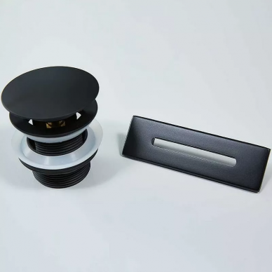 Донный клапан Vincea (VDR-4B) черный 0