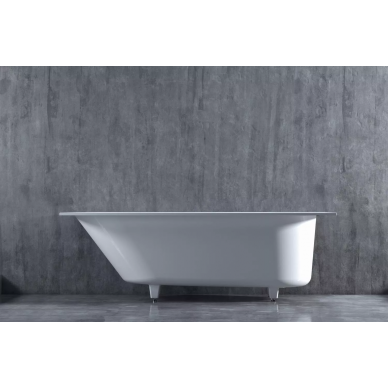 Ванна из литого мрамора Salini Ornella Kit (102412MRF) (180x80 см) (S-Sense) полностью по RAL матовая 7