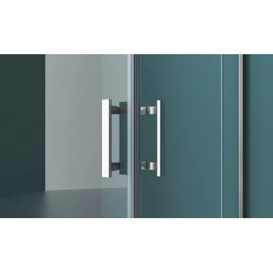 Душевой уголок BelBagno Kraft (KRAFT-A-22-120-C-Cr) 120х120 см, профиль хром/стекло прозрачное 6