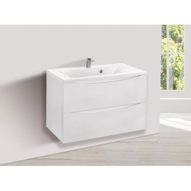 Тумба для ванной Vincea Mia (VMC-2MA750GW) (75 см) (g.white) 5