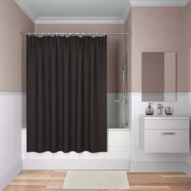 Шторка для ванной Iddis Decor (D25P218i11) черный 6