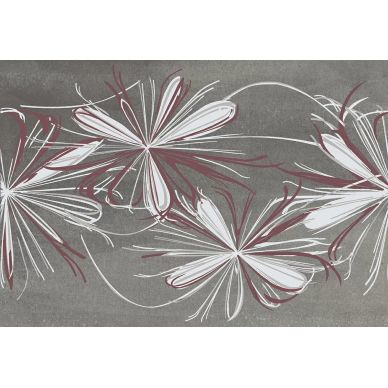 587902001 Декор Sonnet Grey Flower 20,1х50,5 0