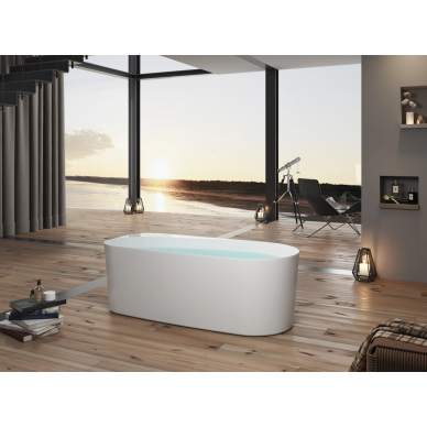 Акриловая ванна Allen Brau Priority (2.31001.20) 170x80 см, белый глянец 8