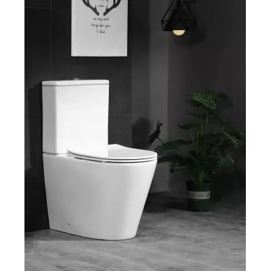 Унитаз напольный Cerutti SPA Sella GW (CT9864) безободковый. микролифт 5