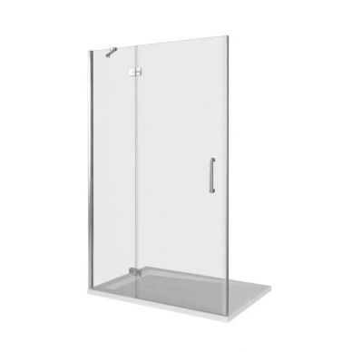 Душевая дверь Good Door Saturn WTW-110-C-CH-L (110x185 см) (левая) профиль хром/ стекло прозрачное 0