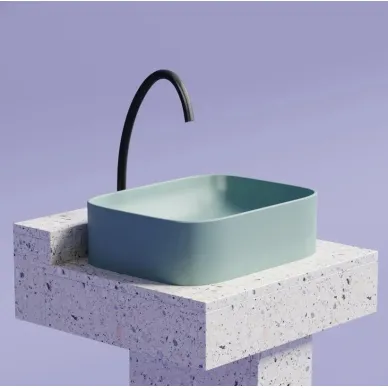 Раковина накладная Ceramicanova Element (CN6052MLG) (50.5 см) зеленая матовая 5
