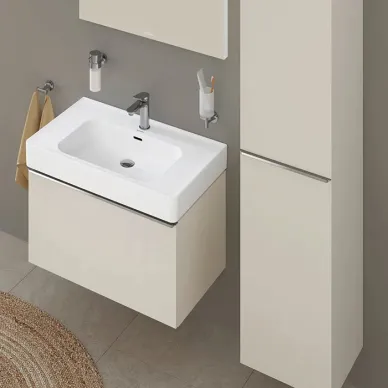 Duravit Wave Смеситель для раковины, 1 отв., с донным клапаном, цвет: хром WA1020001010 5