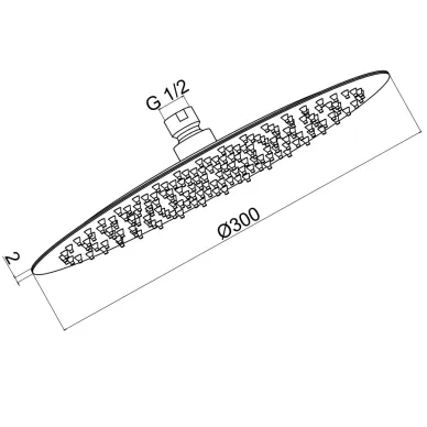 Душевая система AQUAme AQM8405CR с термостатом, хром 5
