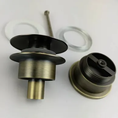 Сливной набор для раковины Teymi Lina T140214 click-clack, бронза матовая 12