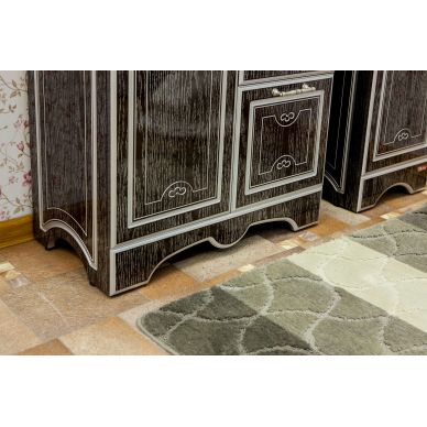 Тумба для ванной Sanflor Адель 65 (венге/серебро) 8