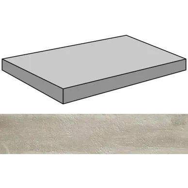 Forma Taupe Stuccato Gradone Rec Ang 29.67x119.3 0