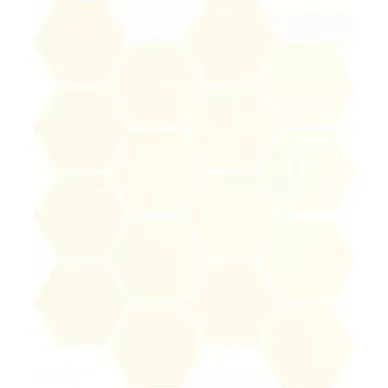 Uniwersalna Mozaika Prasowana Bianco Hexagon 22х25,5 0