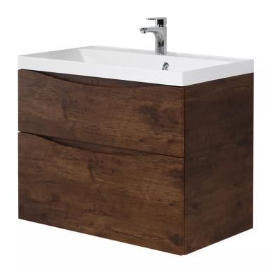 Тумба для ванной BelBagno Marino (MARINO-H60-700-2C-SO-RW-P) 70 см, Rovere Moro 7