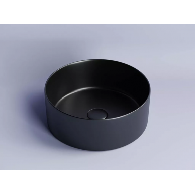 Раковина накладная Ceramicanova Element (CN6032MB) 35 см, чёрный матовый 5