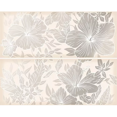Панно ELISSA FIORE MARFIL 50.5X40.2 (компл.) 0