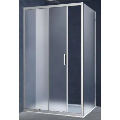 Душевой уголок Vincea Alpha (VSR-3AL8012MT) 120х80х190 см, профиль хром/стекло текстурное 0