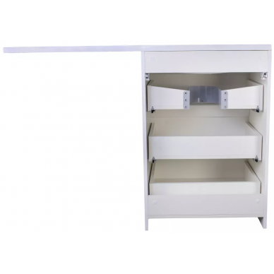 Тумба для ванной Style Line El Fante Даллас 120 (белый) (3 ящика) 6