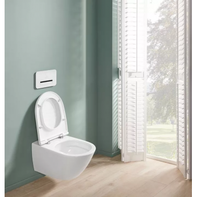 Подвесной унитаз Villeroy & Boch Universo TwistFlush (4670T901) с микролифтом 13