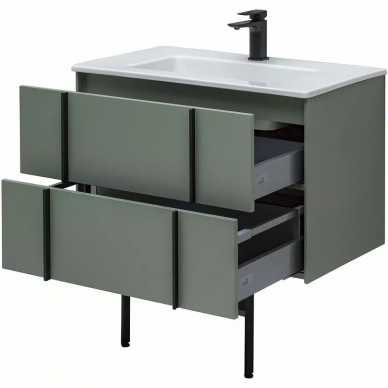 Тумба для ванной Allen Brau Reality 80 (1.32005.CGM) олива матовый 8