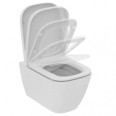Инсталляция Ideal Standard Prosys I.Life (IP001401) безободковый, микролифт, пневматическая кнопка хром 7