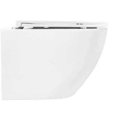 Унитаз подвесной BelBagno Sfera-R (BB046CHR/BB2111SC) с сиденьем микролифт 1