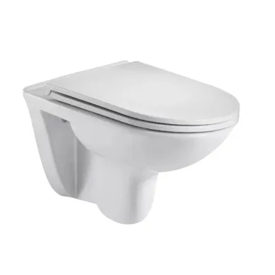Инсталляция Welt Wasser Bamberg 460 + BAARBACH 004 GL-WT + Bamberg CR в комплекте с унитазом, безободковый, с сидением микролифт 2