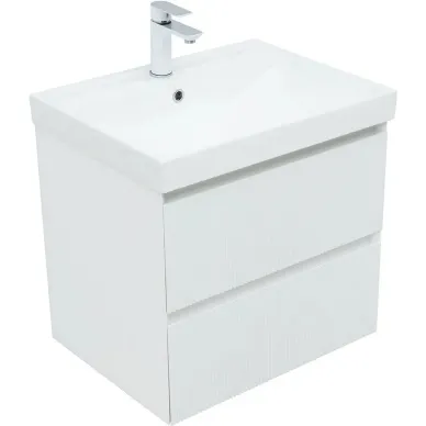 Тумба для ванной Aquanet Альтера 337154 60 см, белая матовая 1