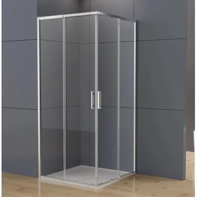 Душевой уголок Vincea Rapid-N VSS-3RN9010E10CL 80-90х90-100х195 см, профиль хром/стекло прозрачное 0