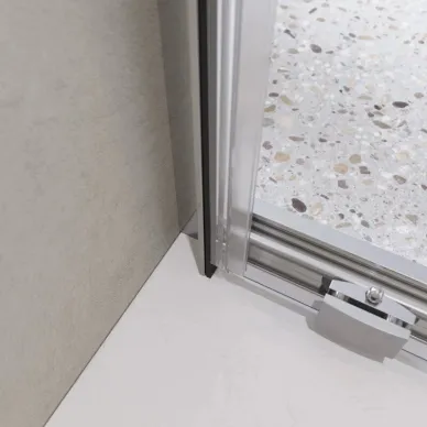 Душевой уголок BelBagno Luce LUCE-A-1-100/100-C-Cr 100x100 см, хром/прозрачное стекло 2