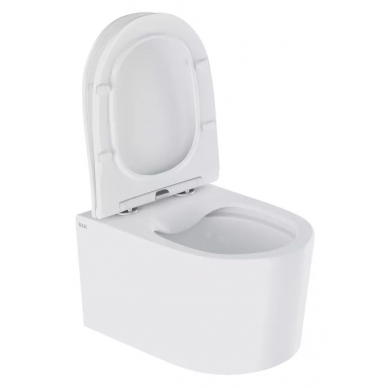 Унитаз подвесной Iddis Stone (STORDSEi25) безободковый, с микролифтом 6