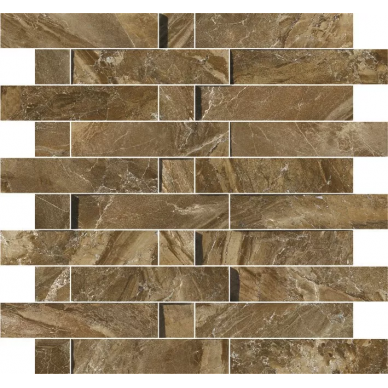 57961 Mosaico Multilevel Brown 30x30 0