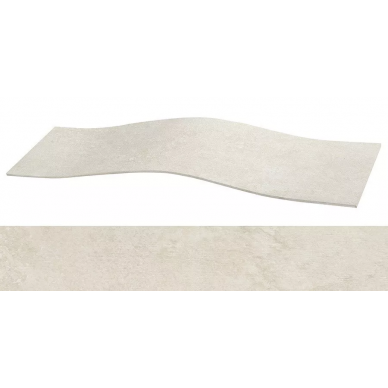 Nanoevolution Ivory Striato Curve-15 14.75x59 0