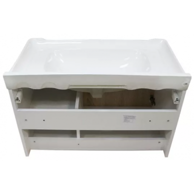 Тумба для ванной Comforty Рига-80 (82x55x47 см), дуб сонома 5