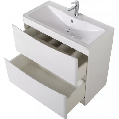 Тумба для ванной Belbagno Aqua (ACQUA-800-2C-PIA-BL) (80 см) напольная, Bianco Lucido 7