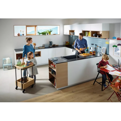 Мойка кухонная Hansgrohe C51-F660-07 (43218000) со смесителем 5
