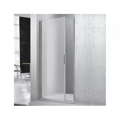 Душевая дверь BelBagno Sela (SELA-B-1-60-P-Cr) 60х190 см, профиль хром/стекло рифленое 5