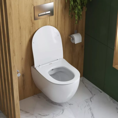Чаша подвесного унитаза Cezares Comfort (CZR-191-TH/BS) с функцией биде 9