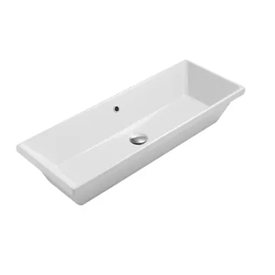 Globo Stockholm Раковина 90x34х17 см, без отв., цвет: белый FO090.BI*0 0