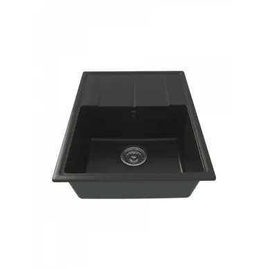 Мойка для кухни Teymi Hanna Smart T120112 62х48 черная матовая 7