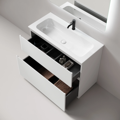 Тумба для ванной Sancos Folk Floor FL100FW напольная, 100 см, bianco 2