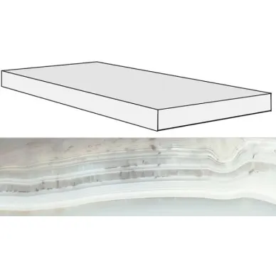 739944 ALABASTRI Smeraldo Ang.Gradino DX/SX 33x120x3 0