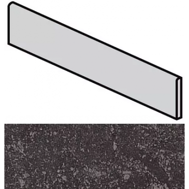 745633 Pietra del Nord Nero Battiscopa Nat 4.6x60 0